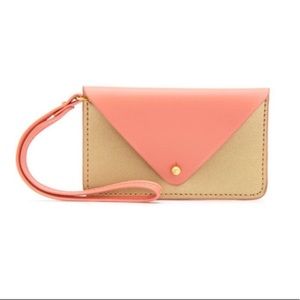 Minor history mini wristlet/ card holder